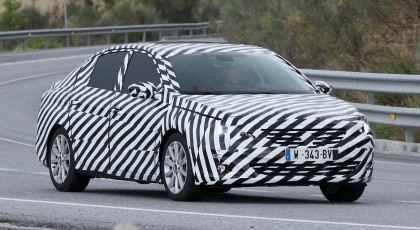 Spyshots Peugeot 408 II