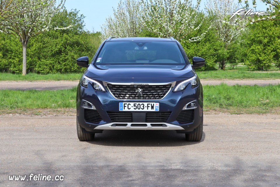 Photo face avant Peugeot 5008 II GT Line PureTech 180 EAT8 (2019