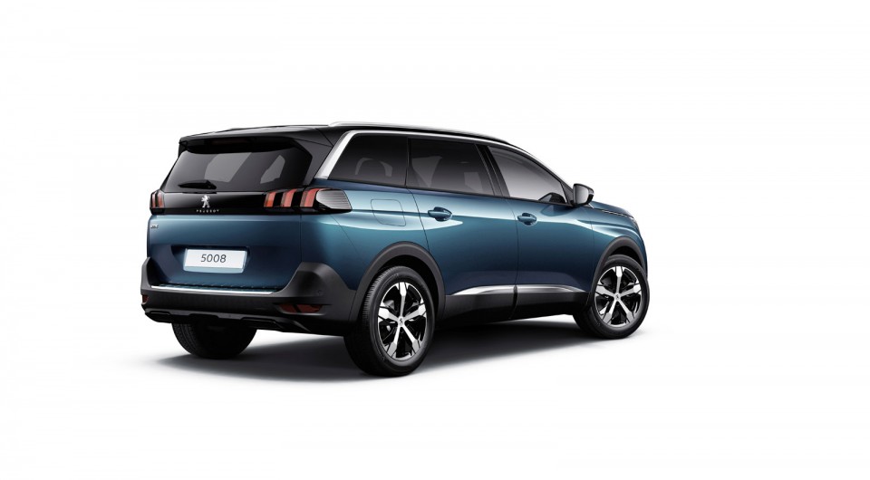 Photo 3/4 arrière Peugeot 5008 II (2017)