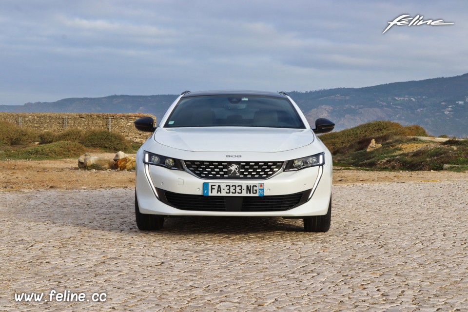 Photo face avant nouvelle Peugeot 508 SW II (2019)