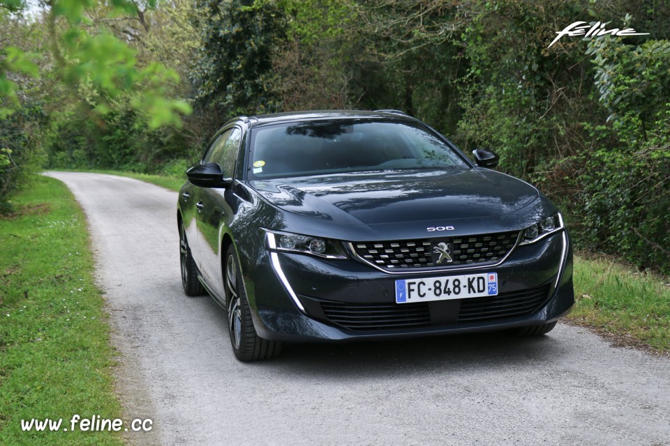 Photo essai route Peugeot 508 SW II GT BlueHDi 180 EAT8 (2019)