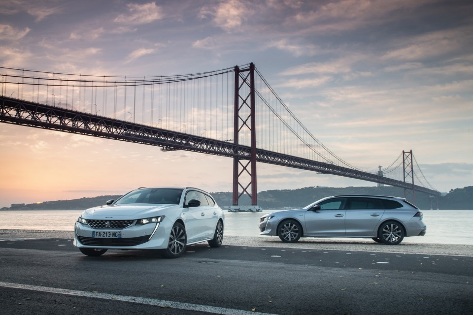 Photo officielle Peugeot 508 SW - Essais presse 2018