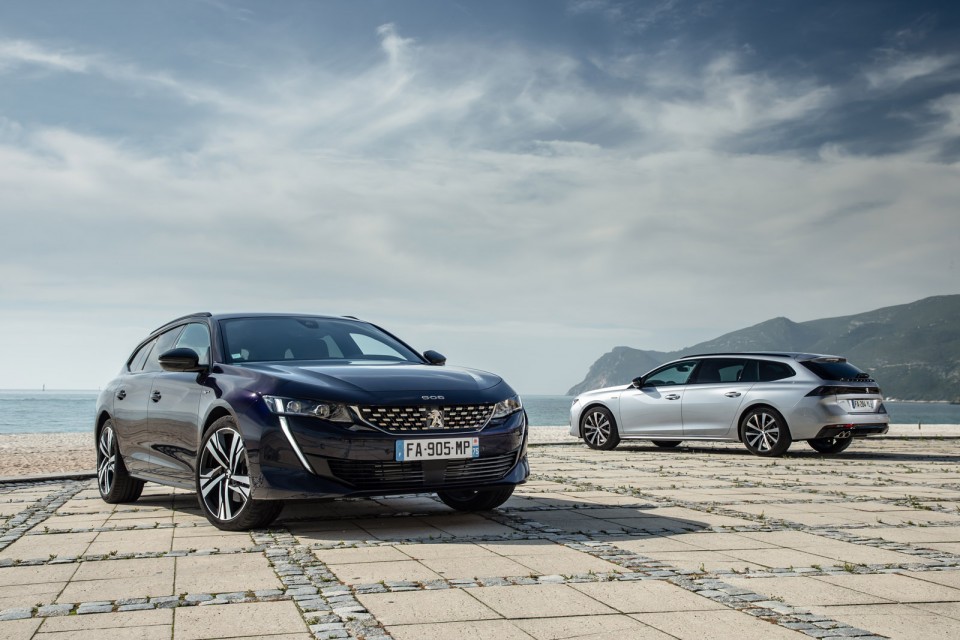 Photo officielle Peugeot 508 SW - Essais presse 2018