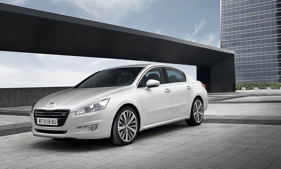 Photo officielle 3/4 avant Peugeot 508 Blanc Nacré I - 1-002