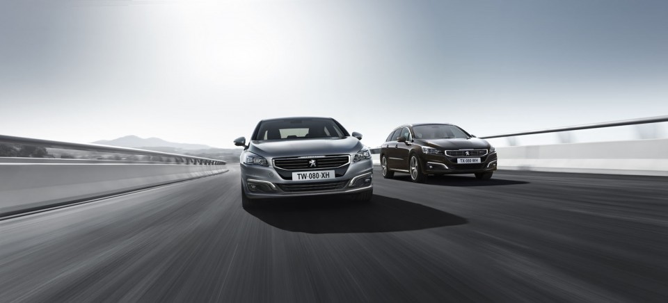 Photo Peugeot 508 et 508 SW restylée (2014)