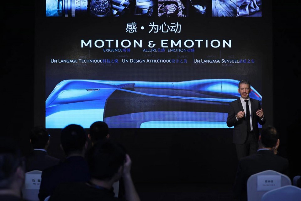 Photo Gilles Vidal présentation Peugeot 508 L Chine (2018)