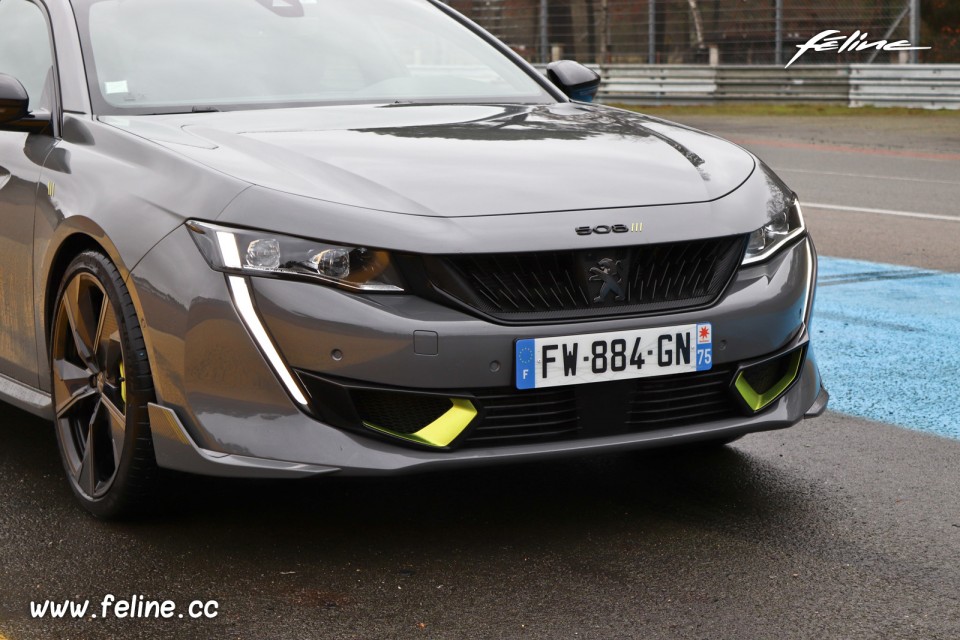 Photo bouclier avant 508 II Peugeot Sport Engineered HYbrid4 360