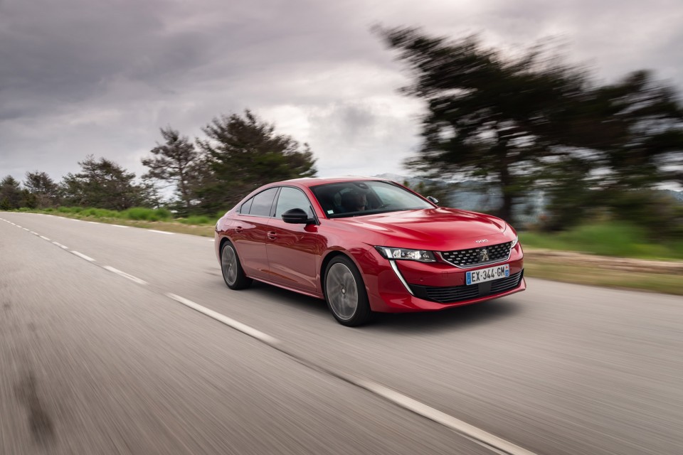 Photo officielle Peugeot 508 GT Rouge Ultimate - Essais presse 2