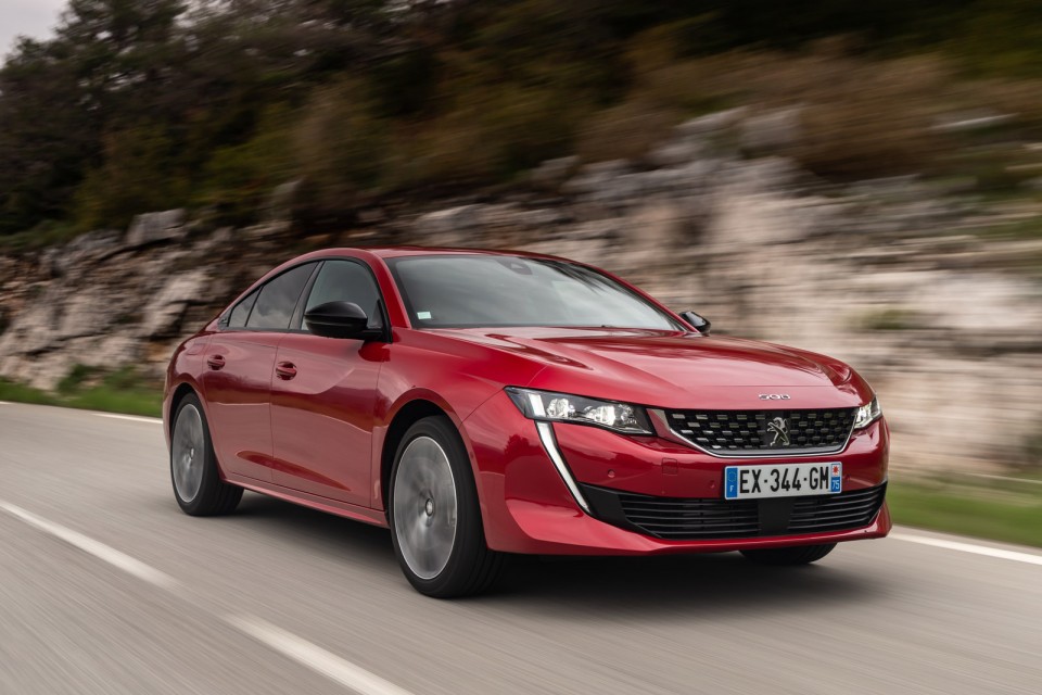 Photo officielle Peugeot 508 GT Rouge Ultimate - Essais presse 2