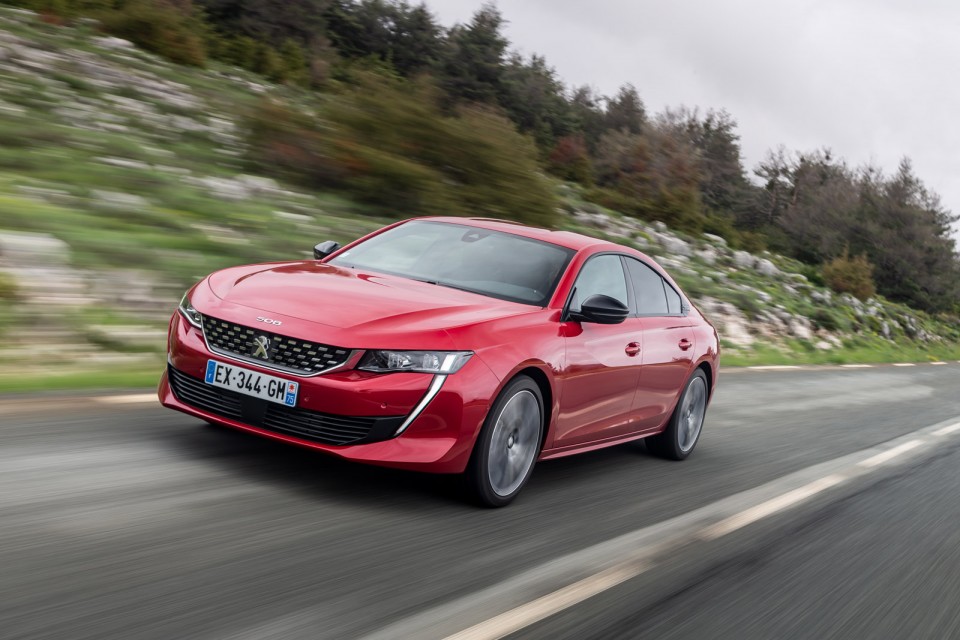 Photo officielle Peugeot 508 GT Rouge Ultimate - Essais presse 2