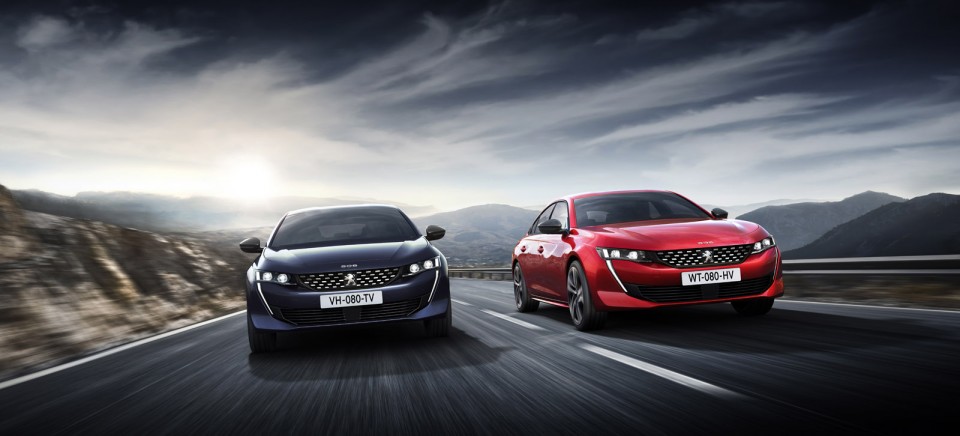 Photo officielle route Peugeot 508 First Edition (2018)