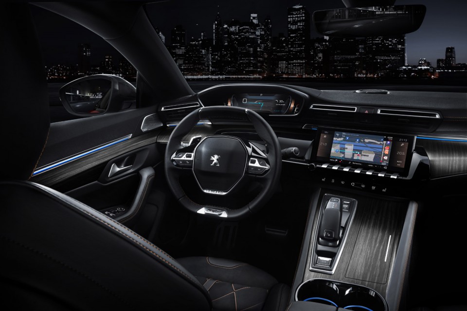 Photo intérieur i-Cockpit Peugeot 508 First Edition (2018)