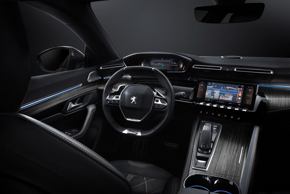 Photo officielle intérieur Peugeot 508 First Edition (2018)