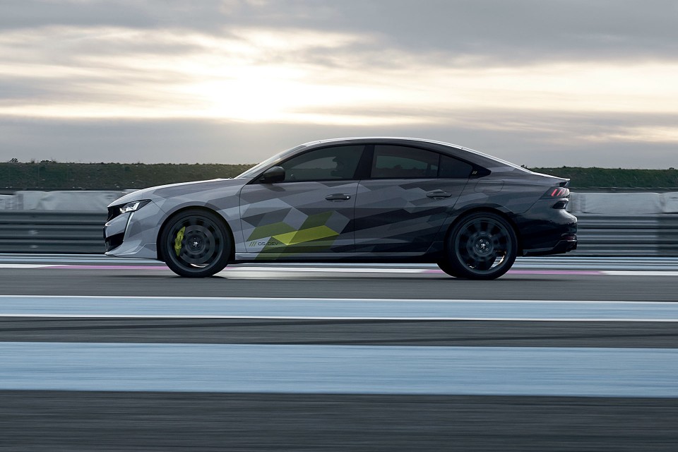 Photo circuit Castellet 508 Peugeot Sport Engineered (2020)