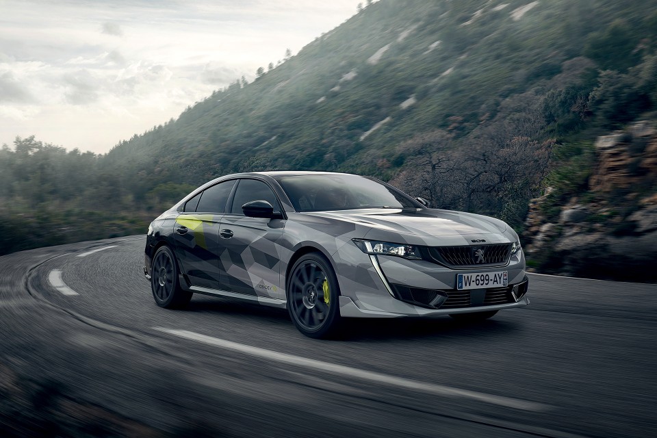 Photo essai route 508 Peugeot Sport Engineered (2020)