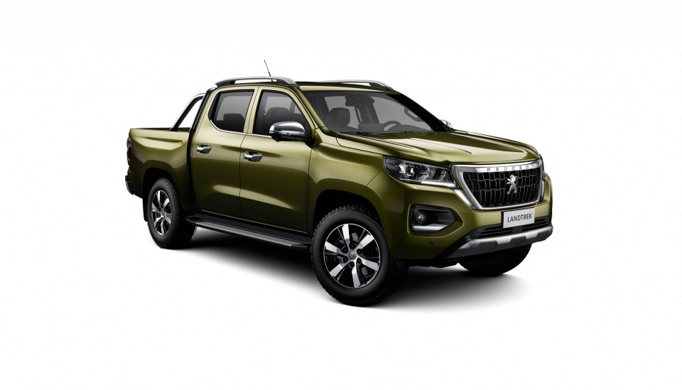 Photo officielle (fond blanc) Peugeot Landtrek Pick-up (2020)