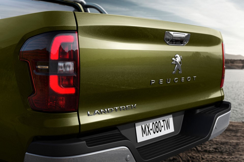 Photo volet arrière Peugeot Landtrek Pick-up (2020)