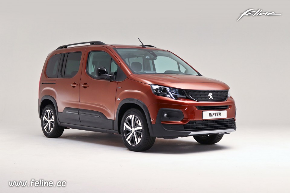 Photo Peugeot Rifter GT Line Metallic Copper (2018)