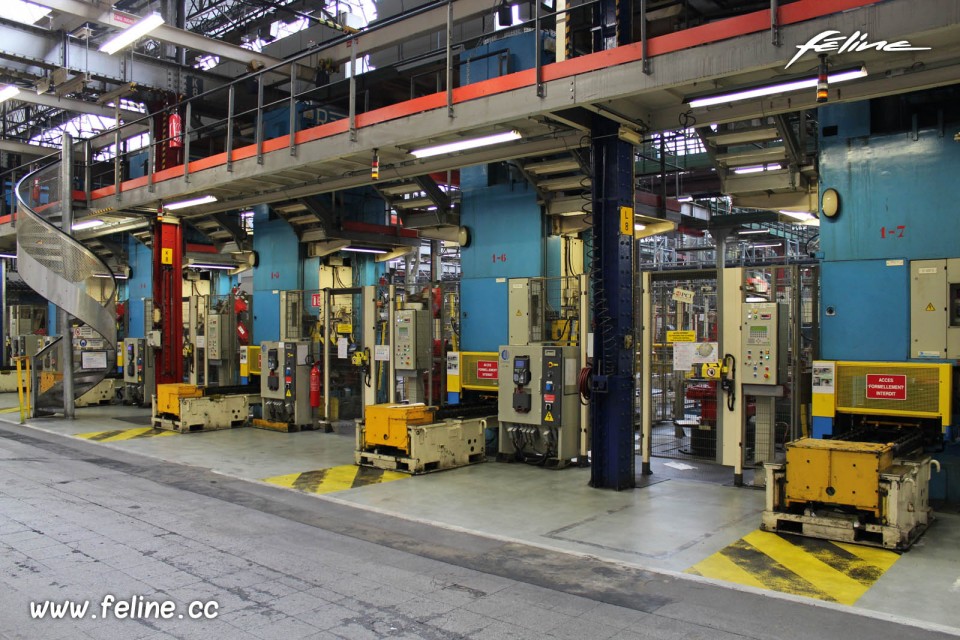 Photo usine PSA Peugeot-Citroën de Saint-Ouen (93)