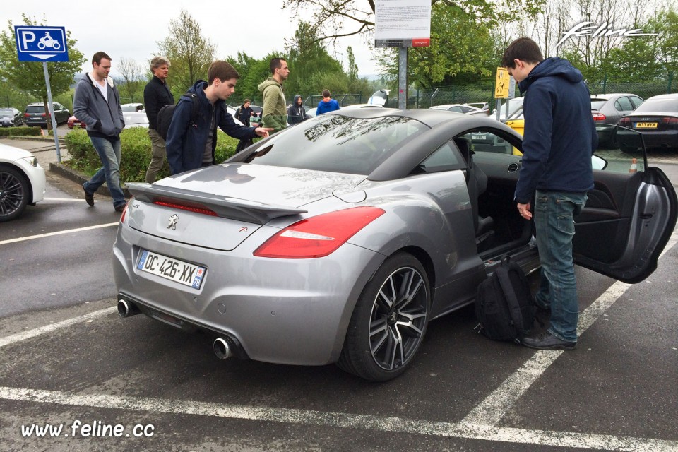 Photo Peugeot RCZ R Gris Sidobre Nürburgring