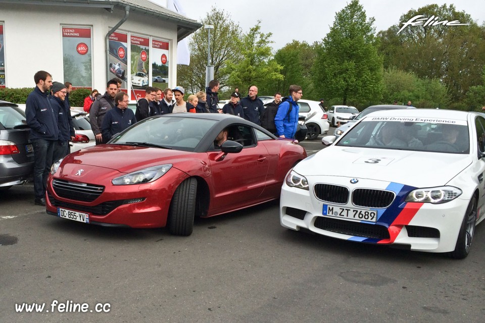 Photo Peugeot RCZ R Rouge Erythrée Nürburgring