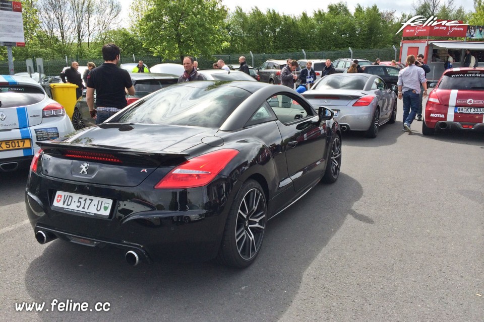 Photo Peugeot RCZ R Noir Perla Nera Nürburgring