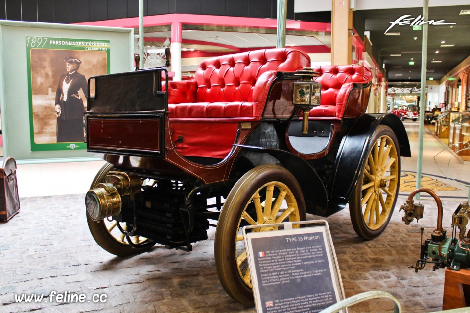 Peugeot Type 15 Phaéton (1897) - Musée de l'Aventure Peugeot