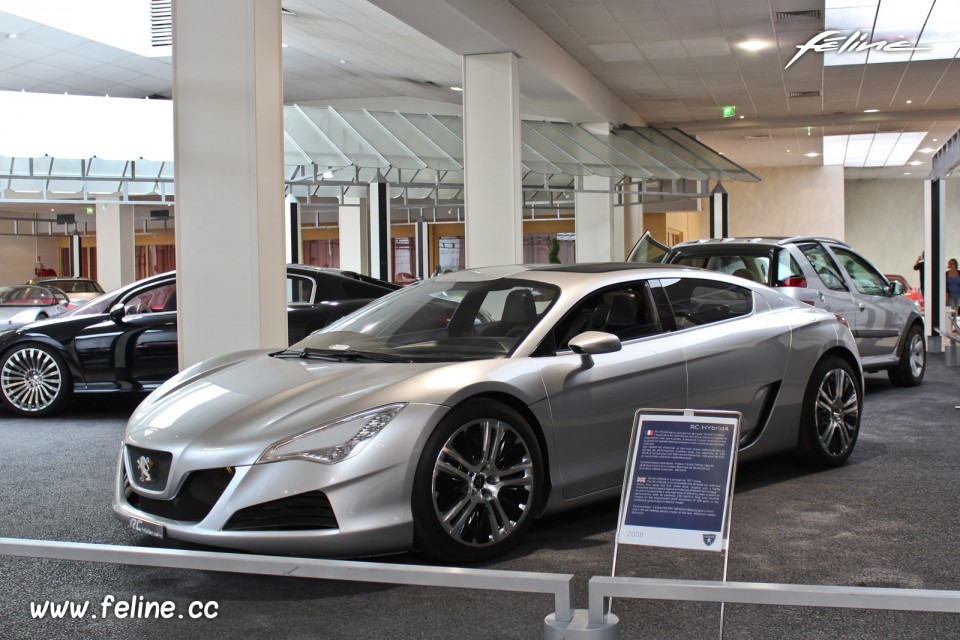 Peugeot RC HYbrid4 Concept (2008) - Musée de l'Aventure Peugeot