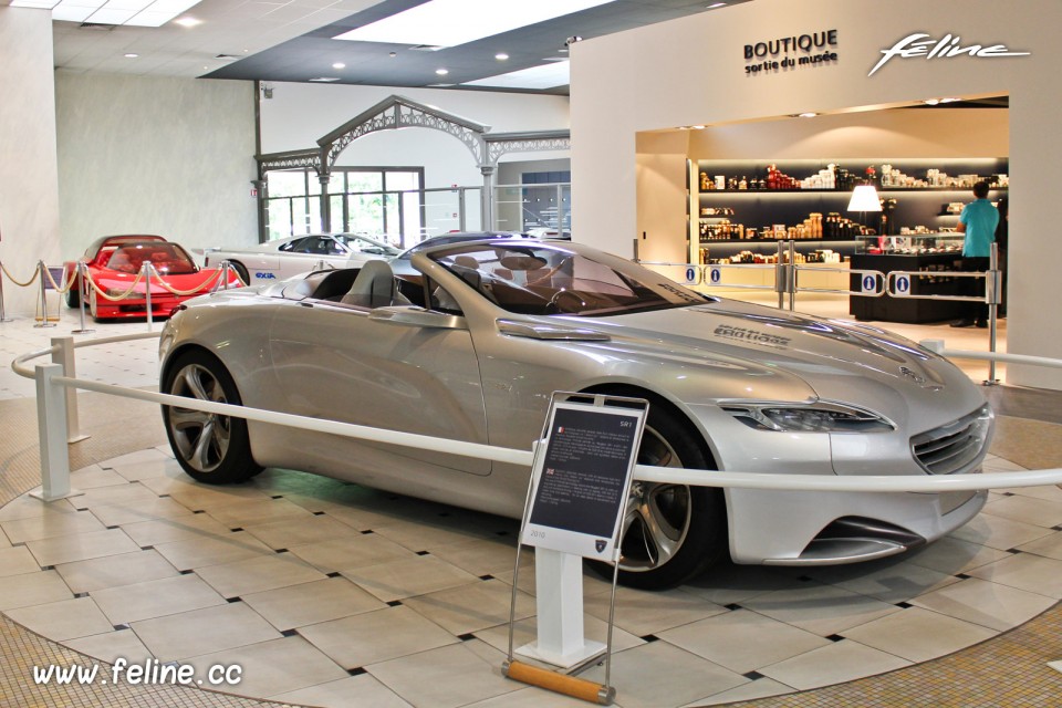 Peugeot SR1 Concept (2010) - Musée de l'Aventure Peugeot