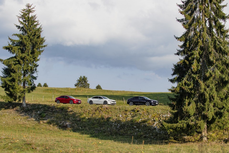 Photo road-trip Peugeot 508 et 504 Spirit of France (2018)