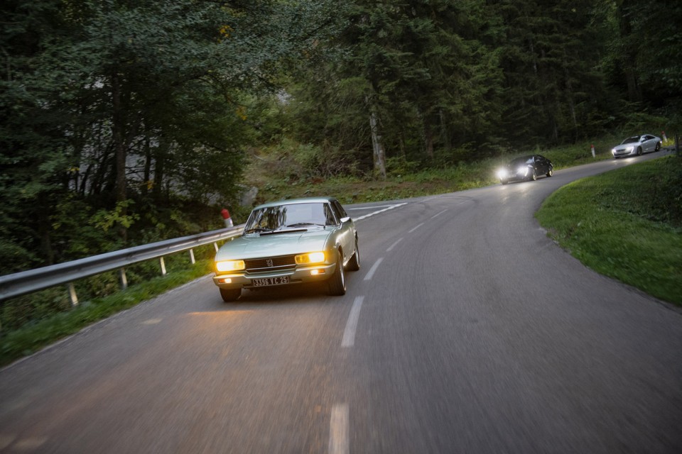 Photo road-trip Peugeot 508 et 504 Spirit of France (2018)