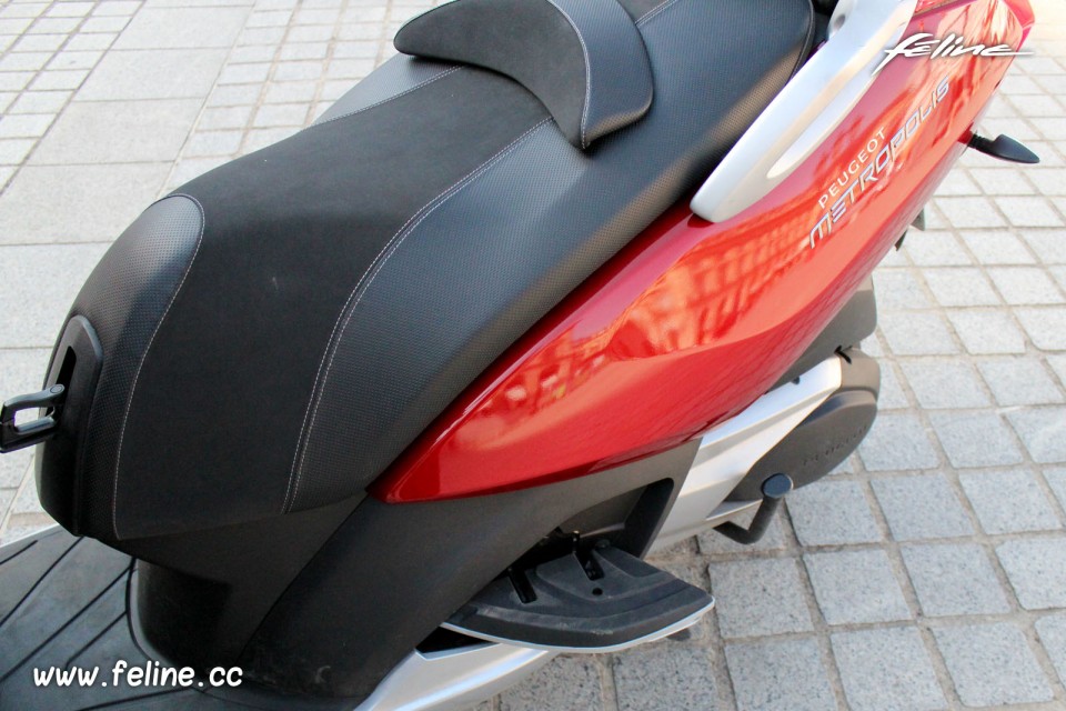 Photo selle Peugeot Metropolis 400i Rouge Safran - 1-022