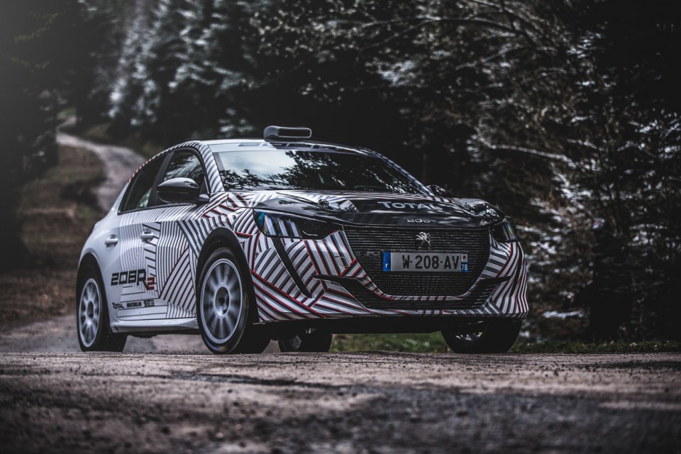 Photo officielle essais Peugeot 208 R2 II - Peugeot Sport (2019)