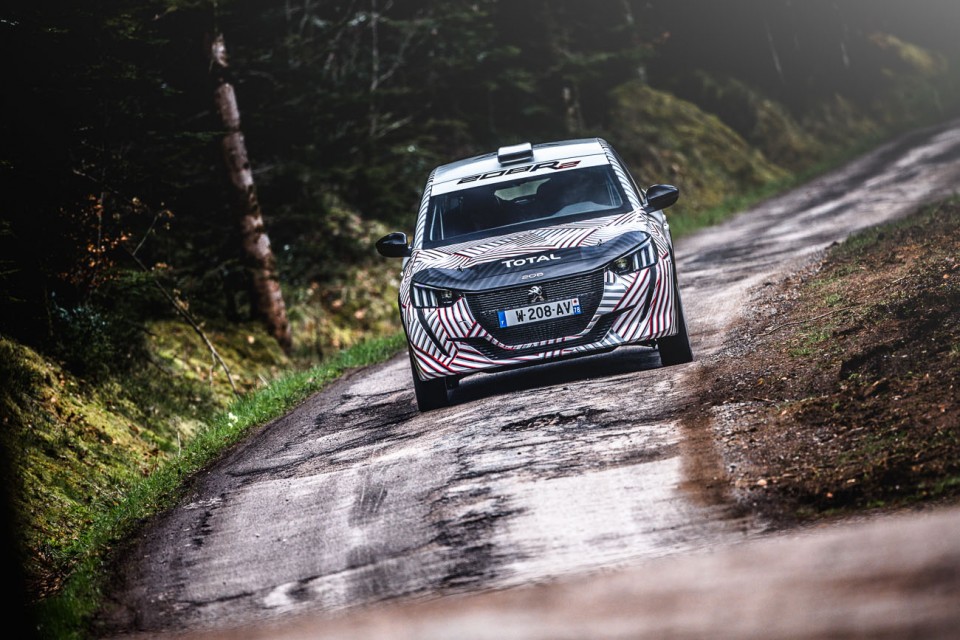 Photo officielle essais Peugeot 208 R2 II - Peugeot Sport (2019)