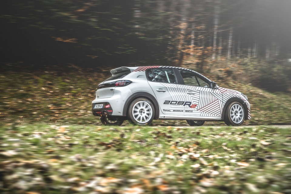 Photo officielle essais Peugeot 208 R2 II - Peugeot Sport (2019)