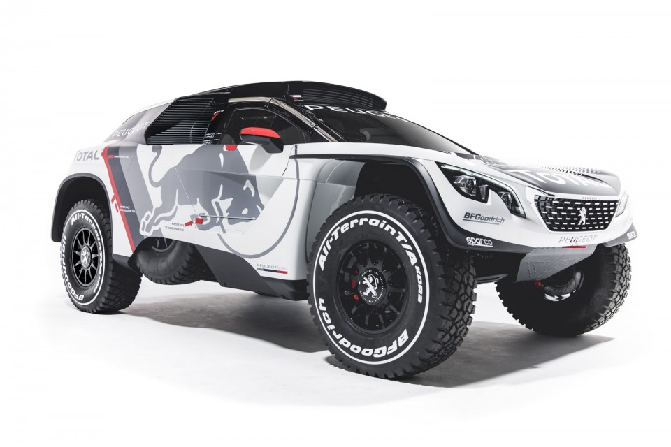 Photo officielle Peugeot 3008 DKR (2017)