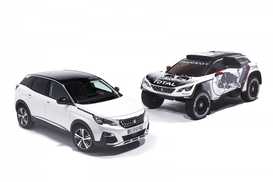 Photo Peugeot 3008 et 3008 DKR (2017)